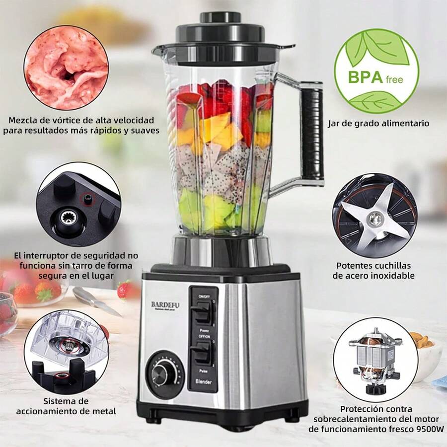 Extractor De Jugos Eléctrico,Batidora y Robot