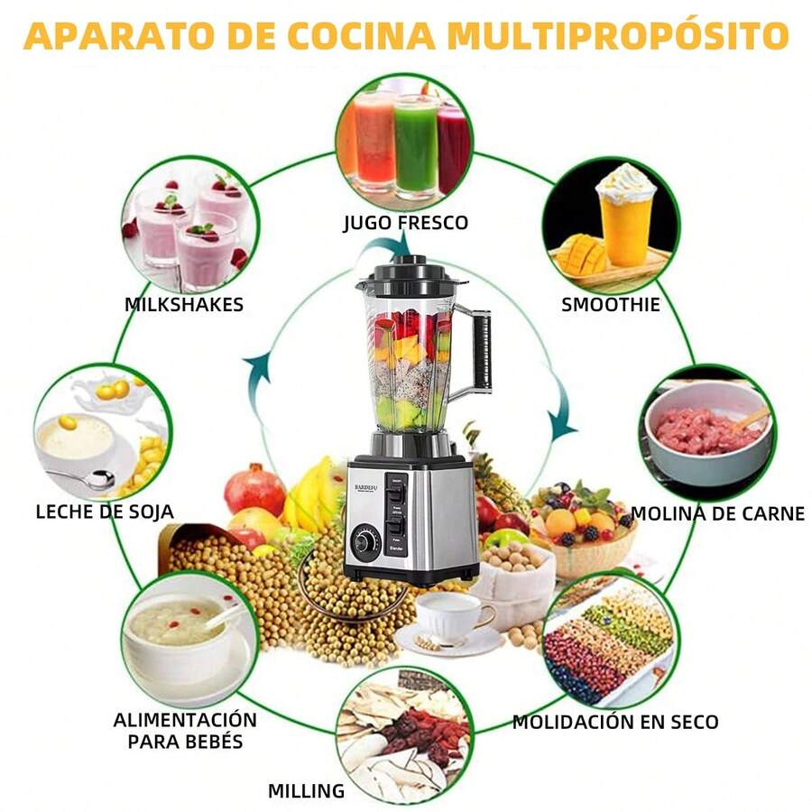 Extractor De Jugos Eléctrico,Batidora y Robot