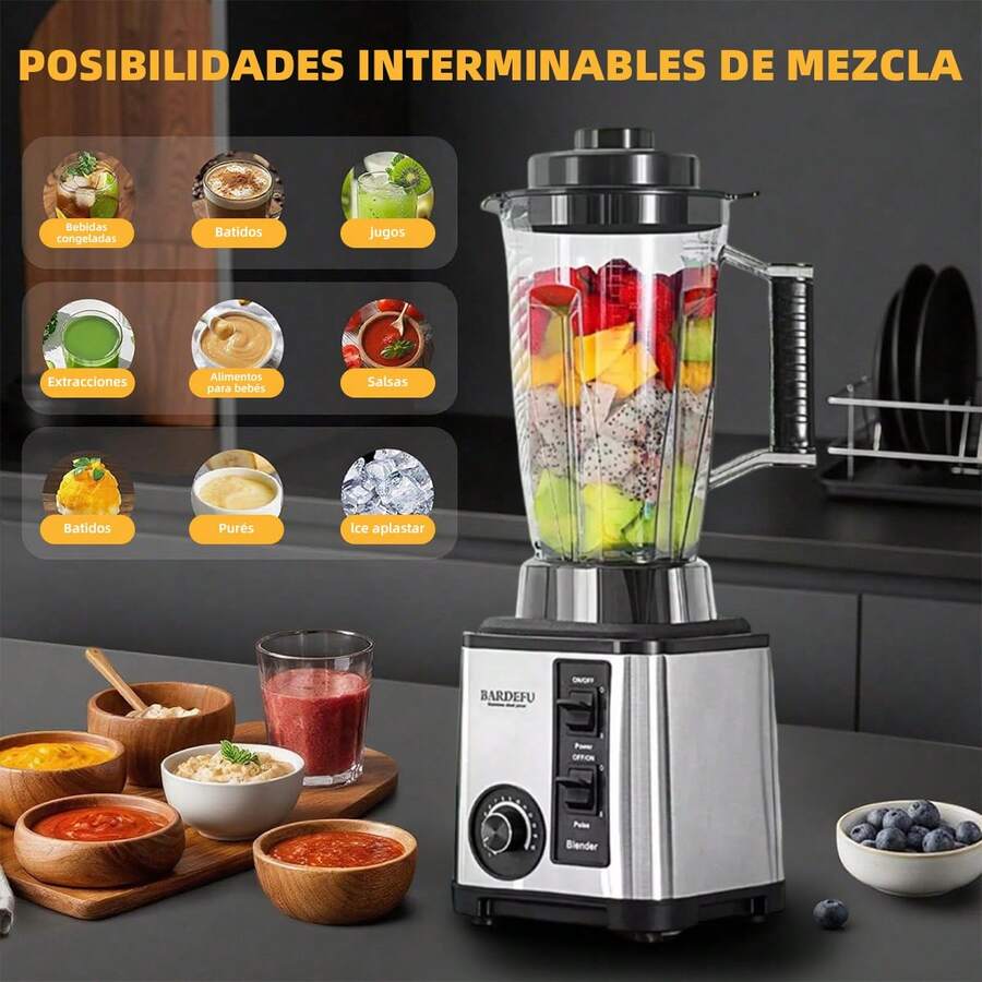 Extractor De Jugos Eléctrico,Batidora y Robot