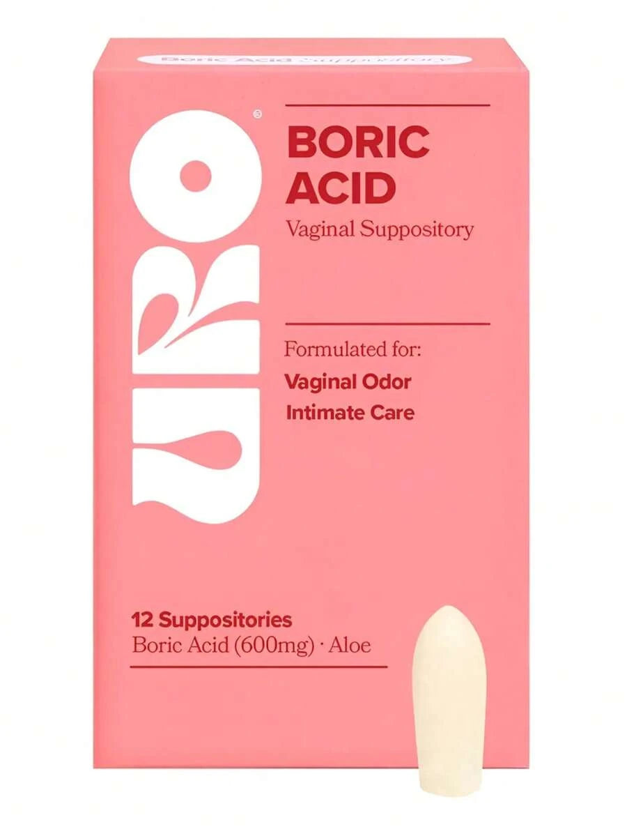 Supositorio Vaginal De Ácido Bórico