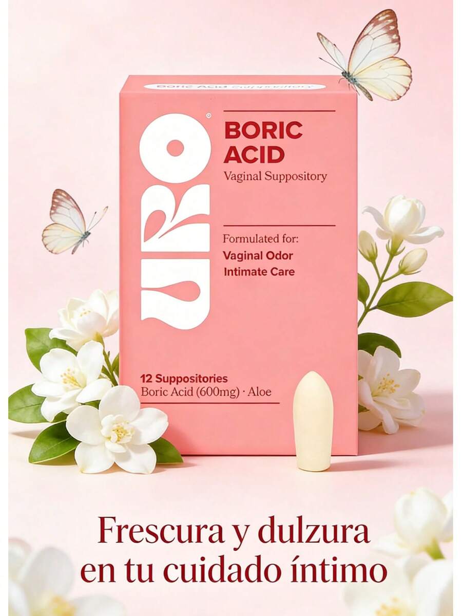 Supositorio Vaginal De Ácido Bórico