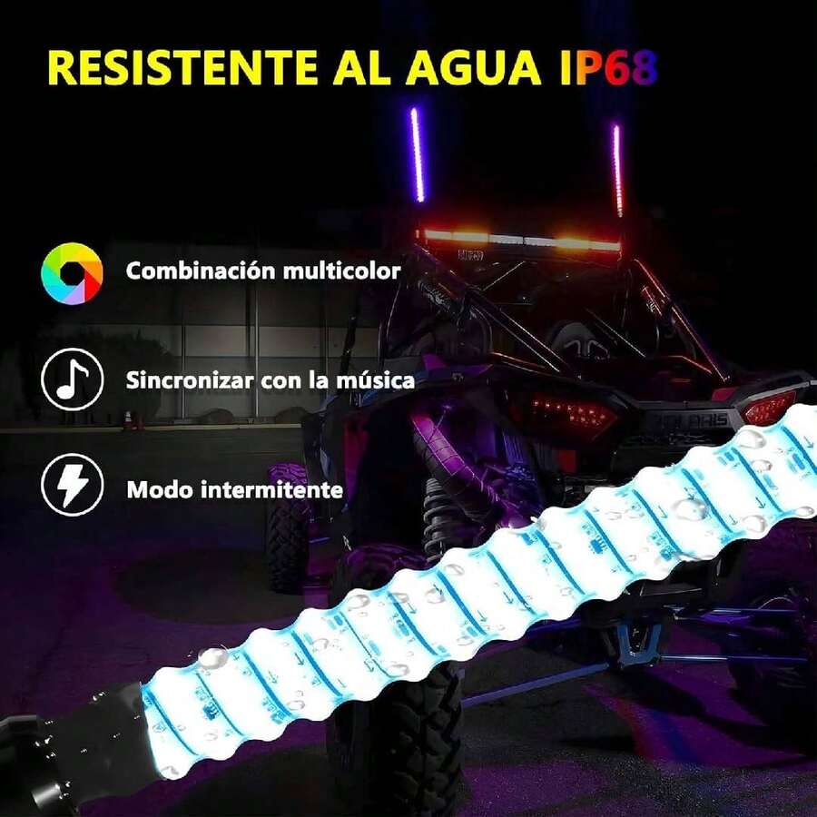 2 Piezas Luces LED