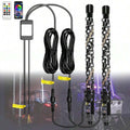 2 Piezas Luces LED De Látigo De 30cm