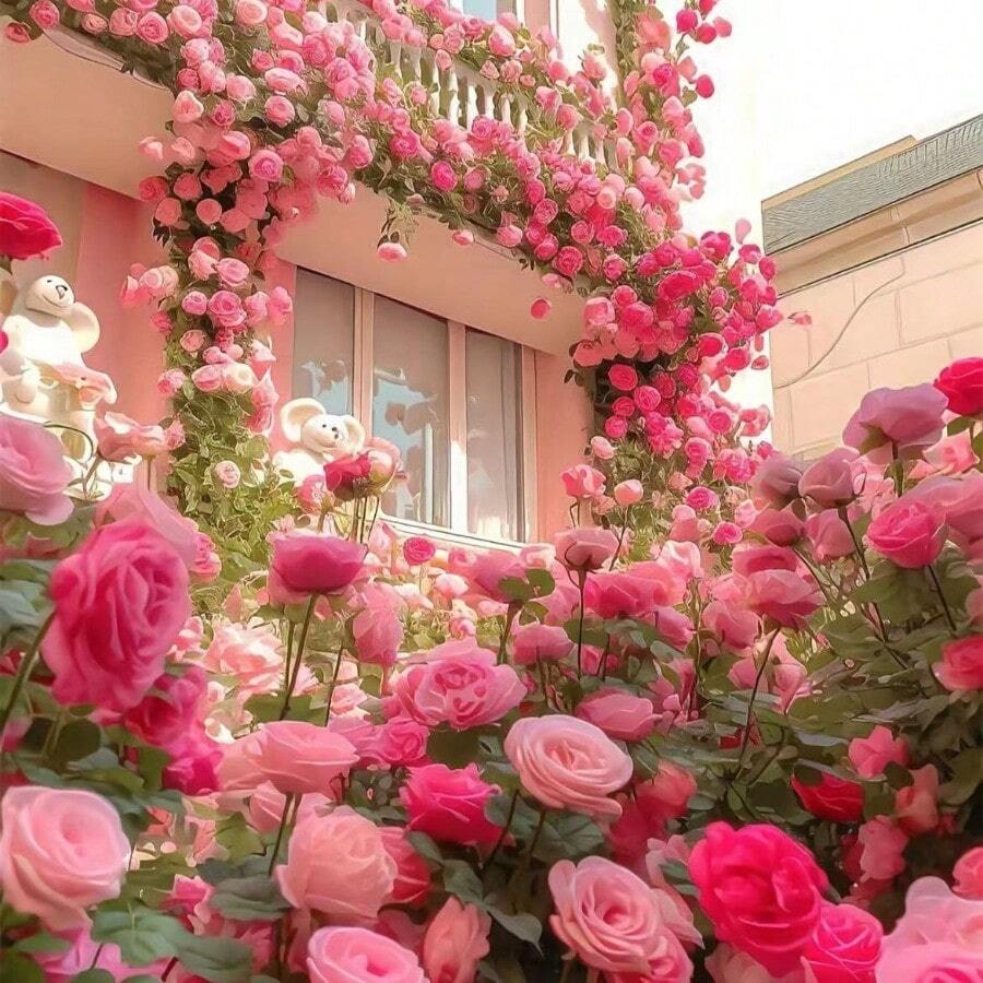 135 Semillas de Rosas Trepadoras