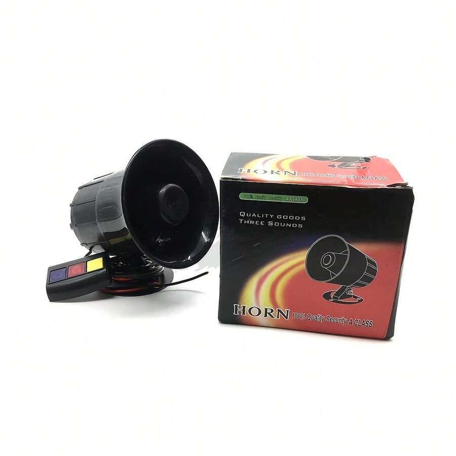 Bocina de 3 tonos de 12V