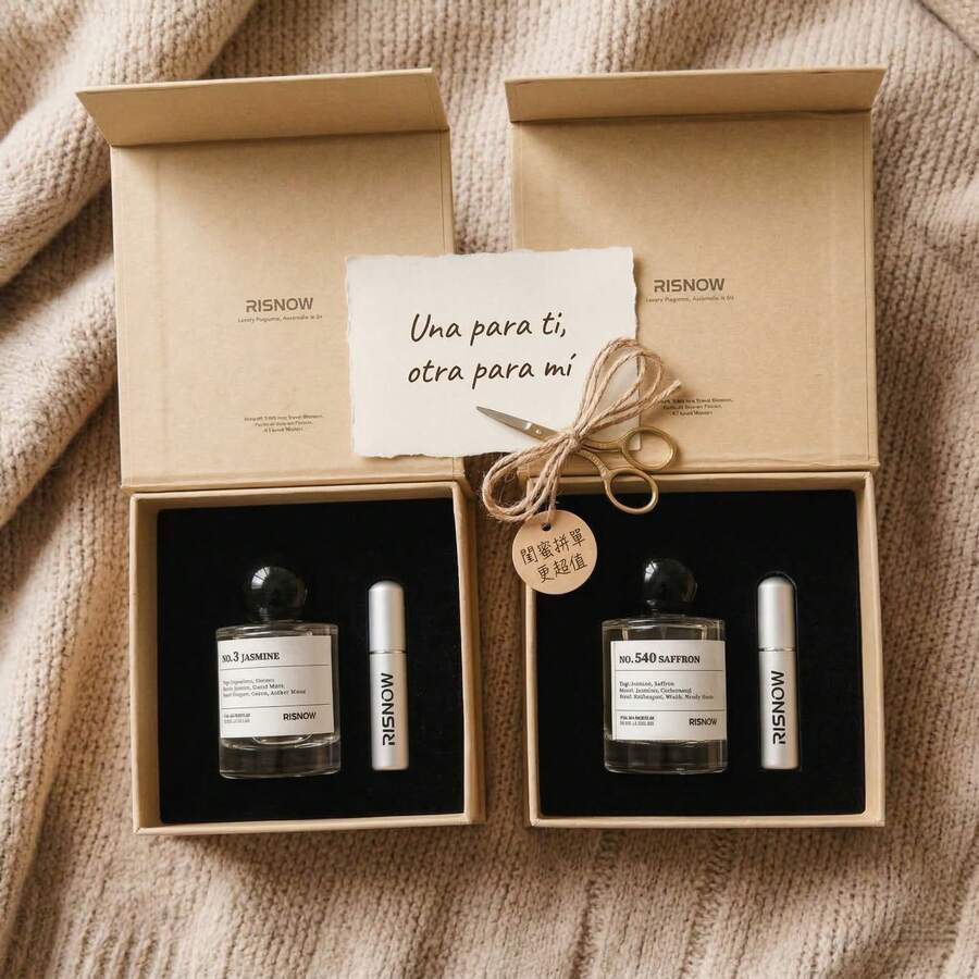 Fragancia Original Ámbar Floral Jazmín y Almizcle
