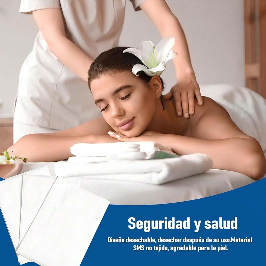 Sábanas Desechables Para Cama De Masaje 100 Piezas