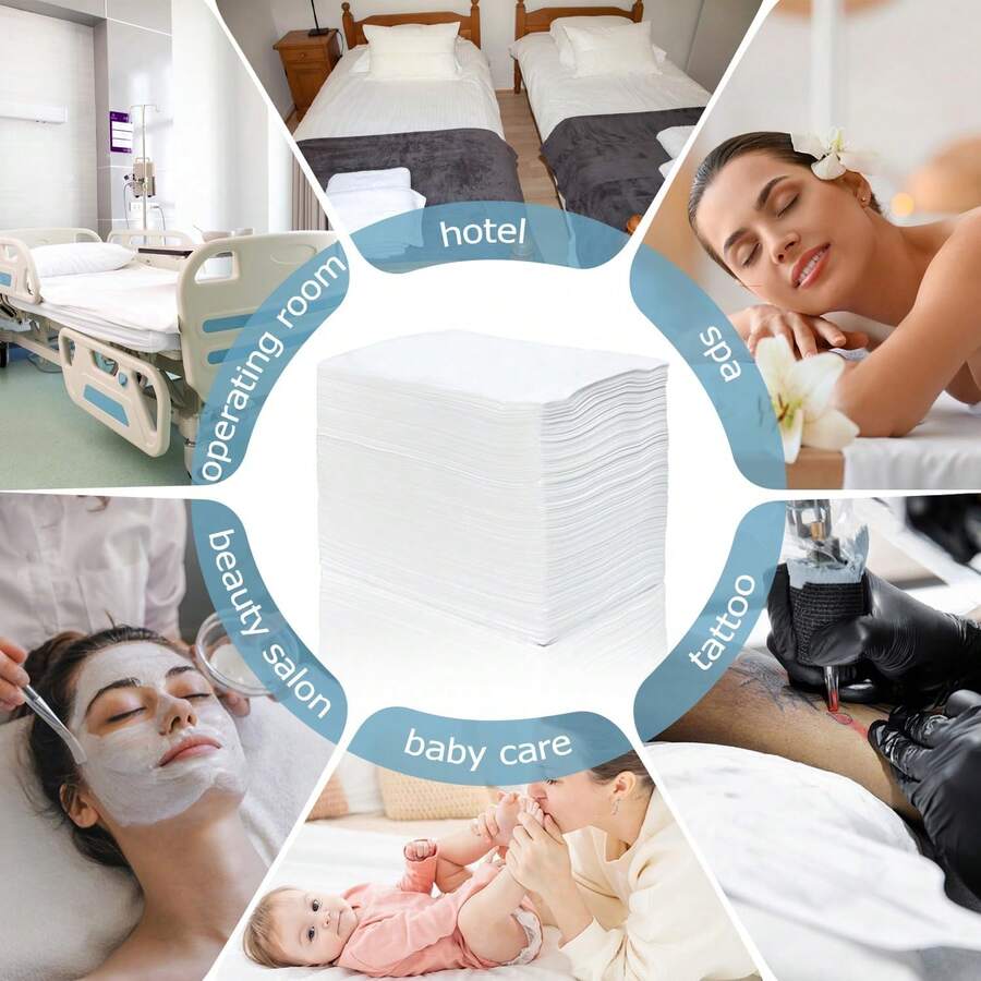Sábanas Desechables Para Cama De Masaje 100 Piezas