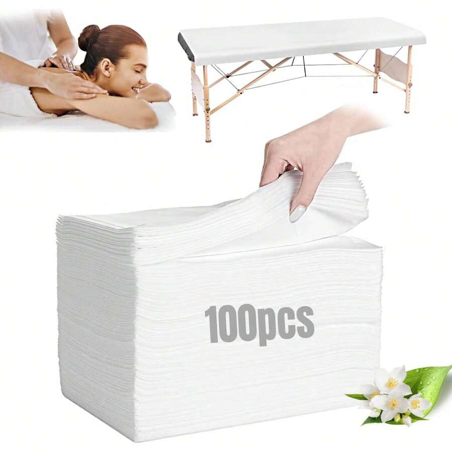 Sábanas Desechables Para Cama De Masaje 100 Piezas