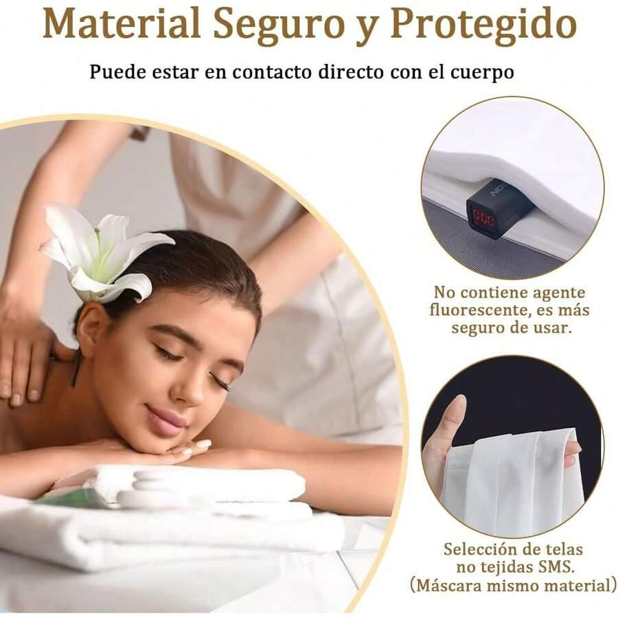 Sábanas Desechables Para Cama De Masaje 100 Piezas