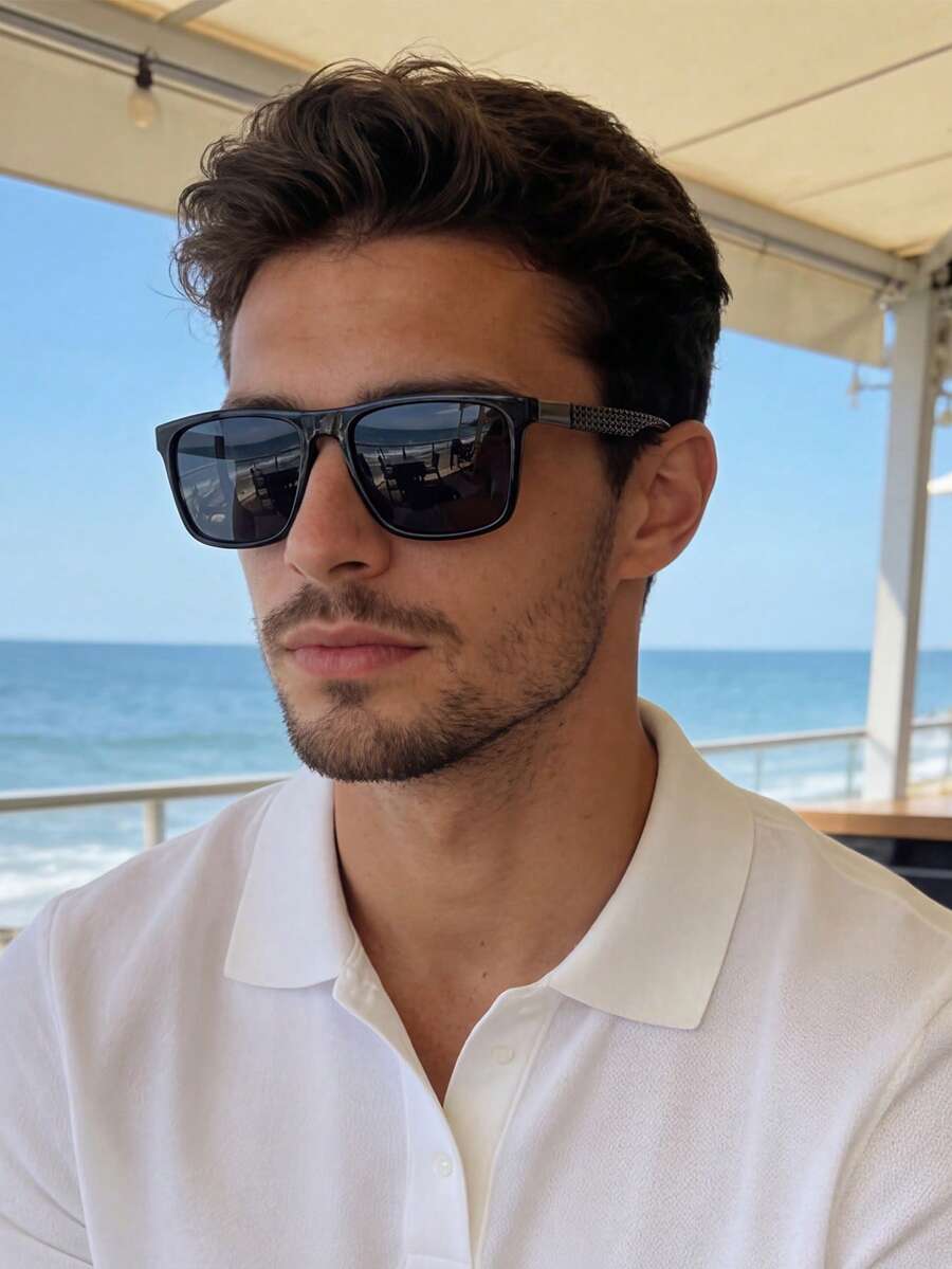 Gafas de sol de aviador retro unisex