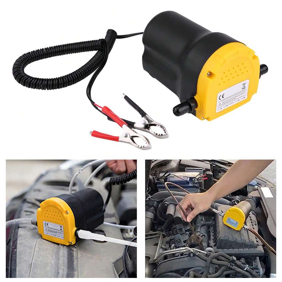 Extractor De Bomba De Cambio De Aceite 12v 60w Con Manguera