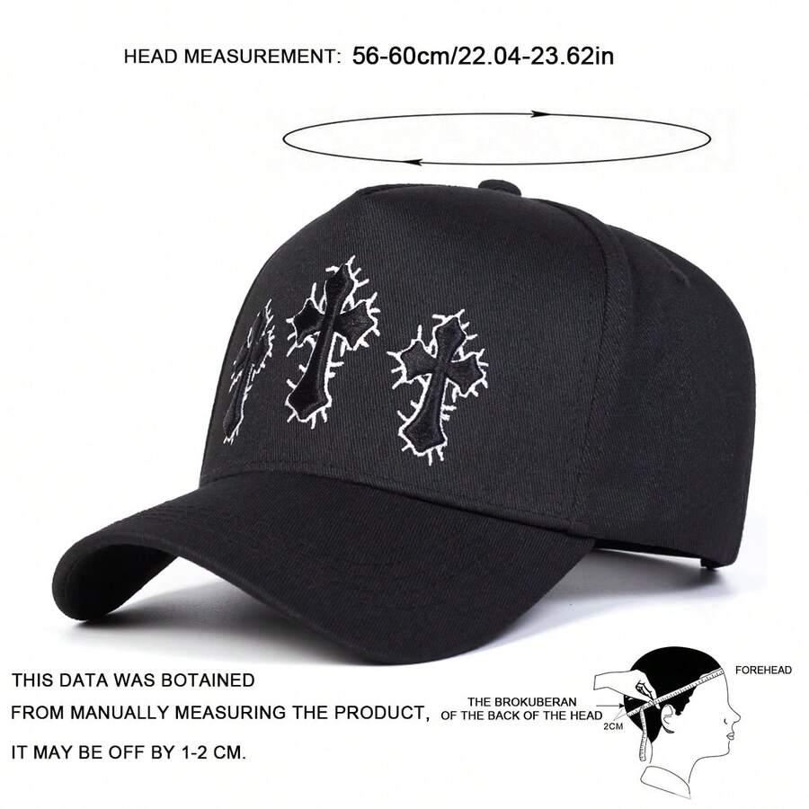 Gorra de camionero con cruz