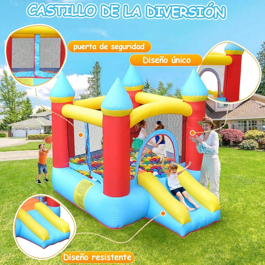 Gran castillo inflable