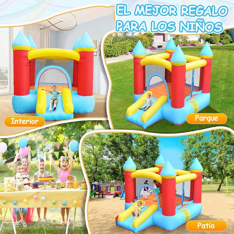 Gran castillo inflable