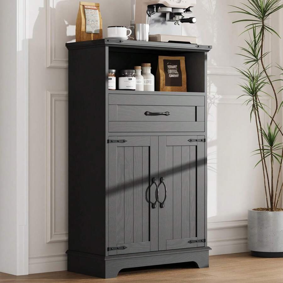 Gabinete de almacenamiento de estilo granja