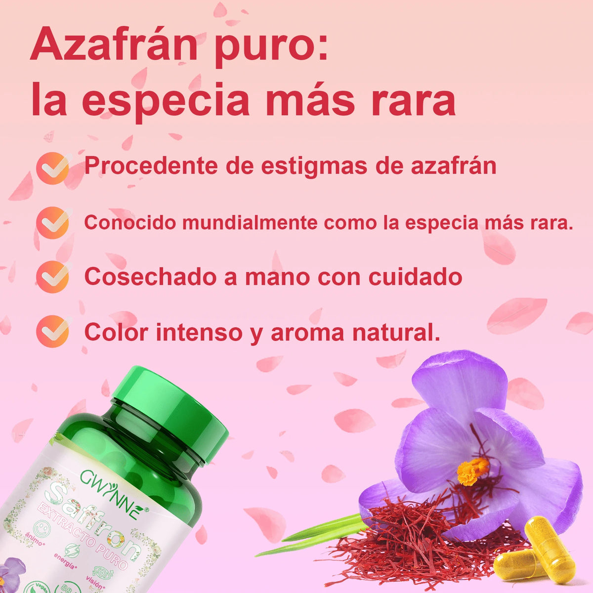 Azafrán Puro Orgánico