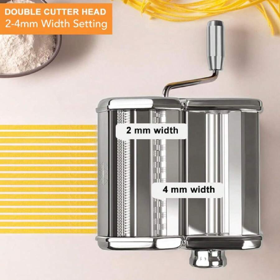 Máquina para hacer fideos de 3 cuchillas