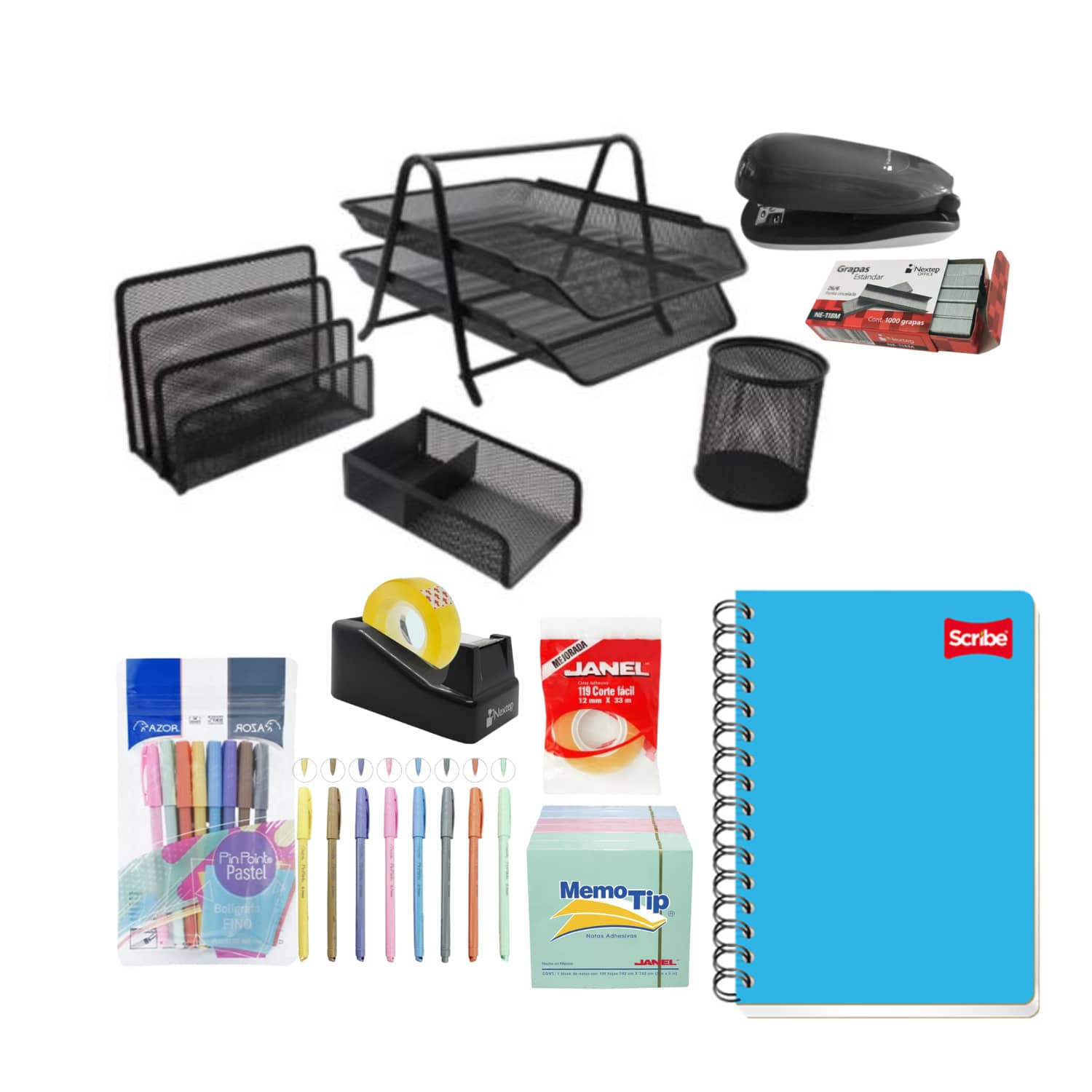 Kit de Papelería para Escritorio