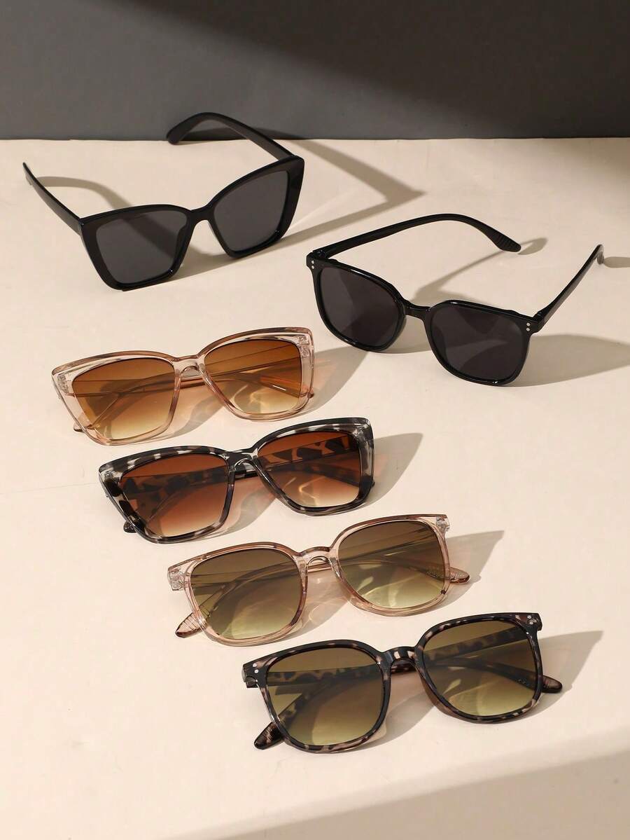 gafas de mujer con montura en forma de ojo de gato