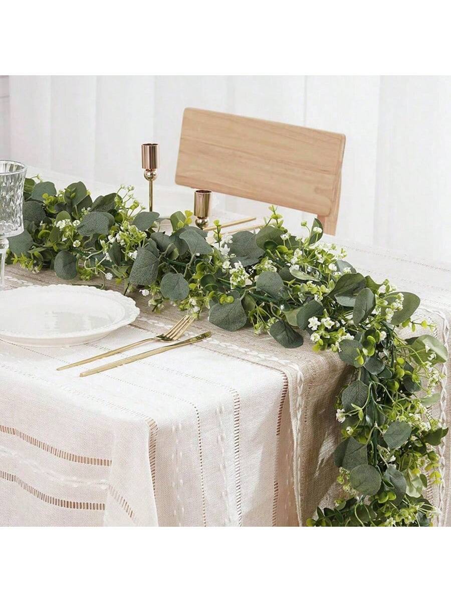 Plantas artificiales en maceta, plantas falsas pequeñas
