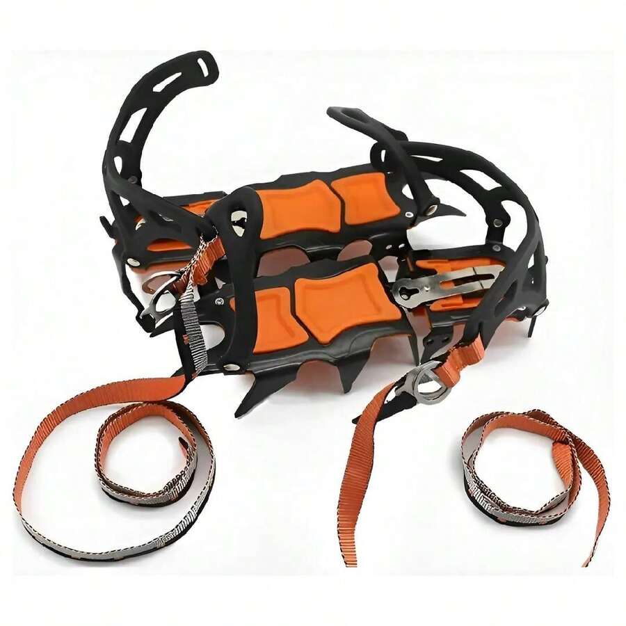 Crampones Profesionales De 12 Dientes Roca Hielo