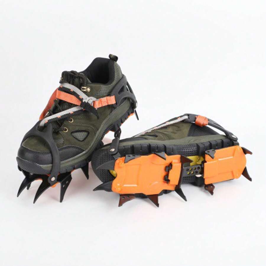 Crampones Profesionales De 12 Dientes Roca Hielo