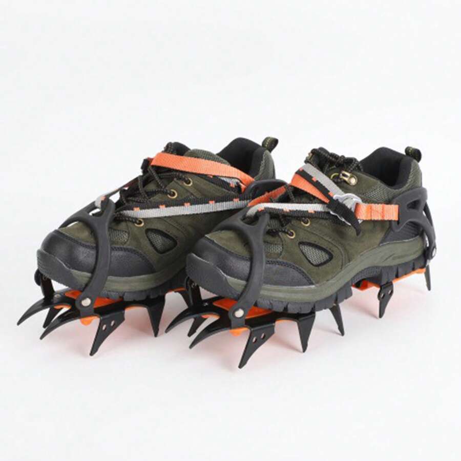 Crampones Profesionales De 12 Dientes Roca Hielo