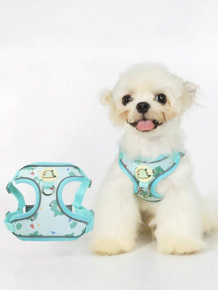 Conjunto de arnés y correa para mascotas (gatos y perros)