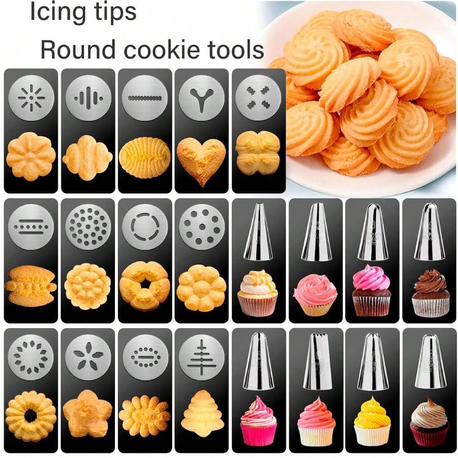 Kit De Prensa Para Hacer Galletas Y Maker De Pasteles