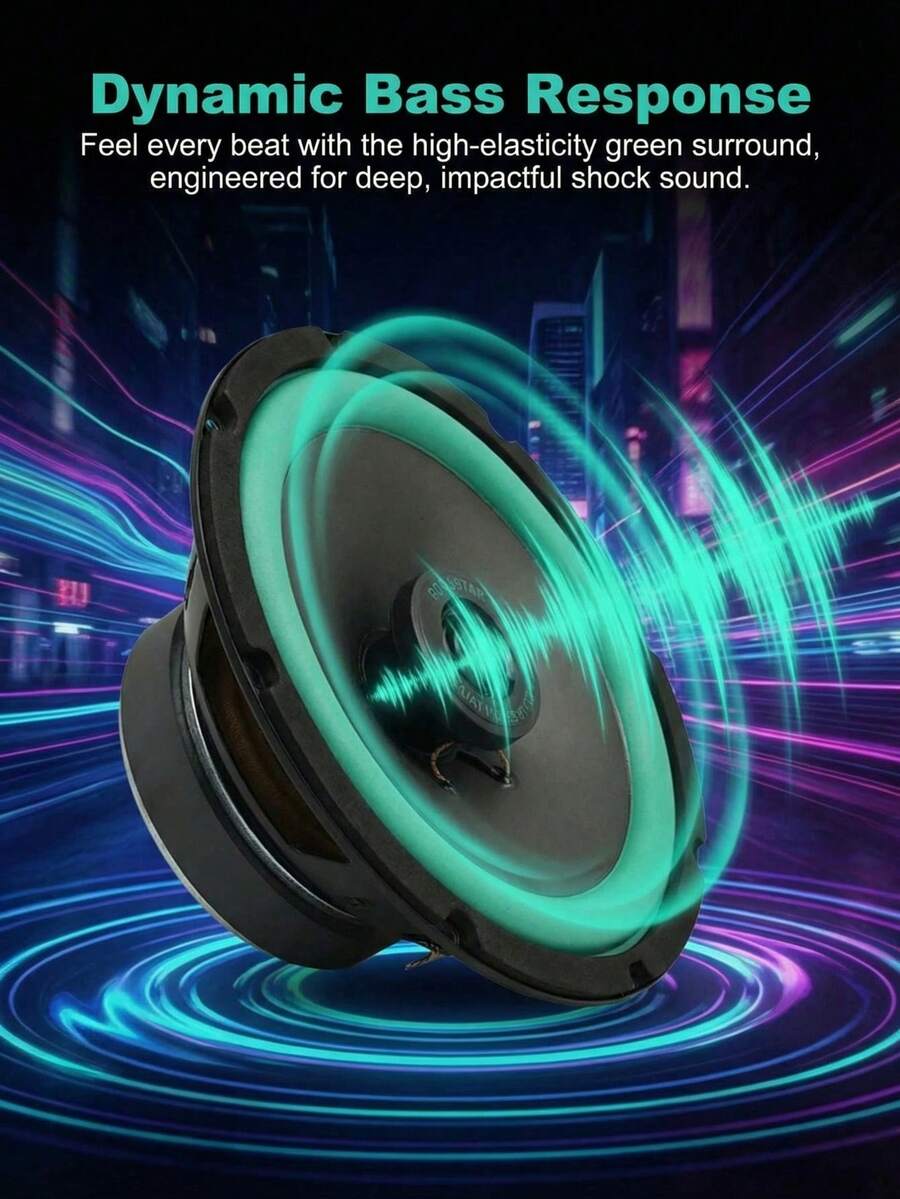 Altavoz estéreo coaxial universal