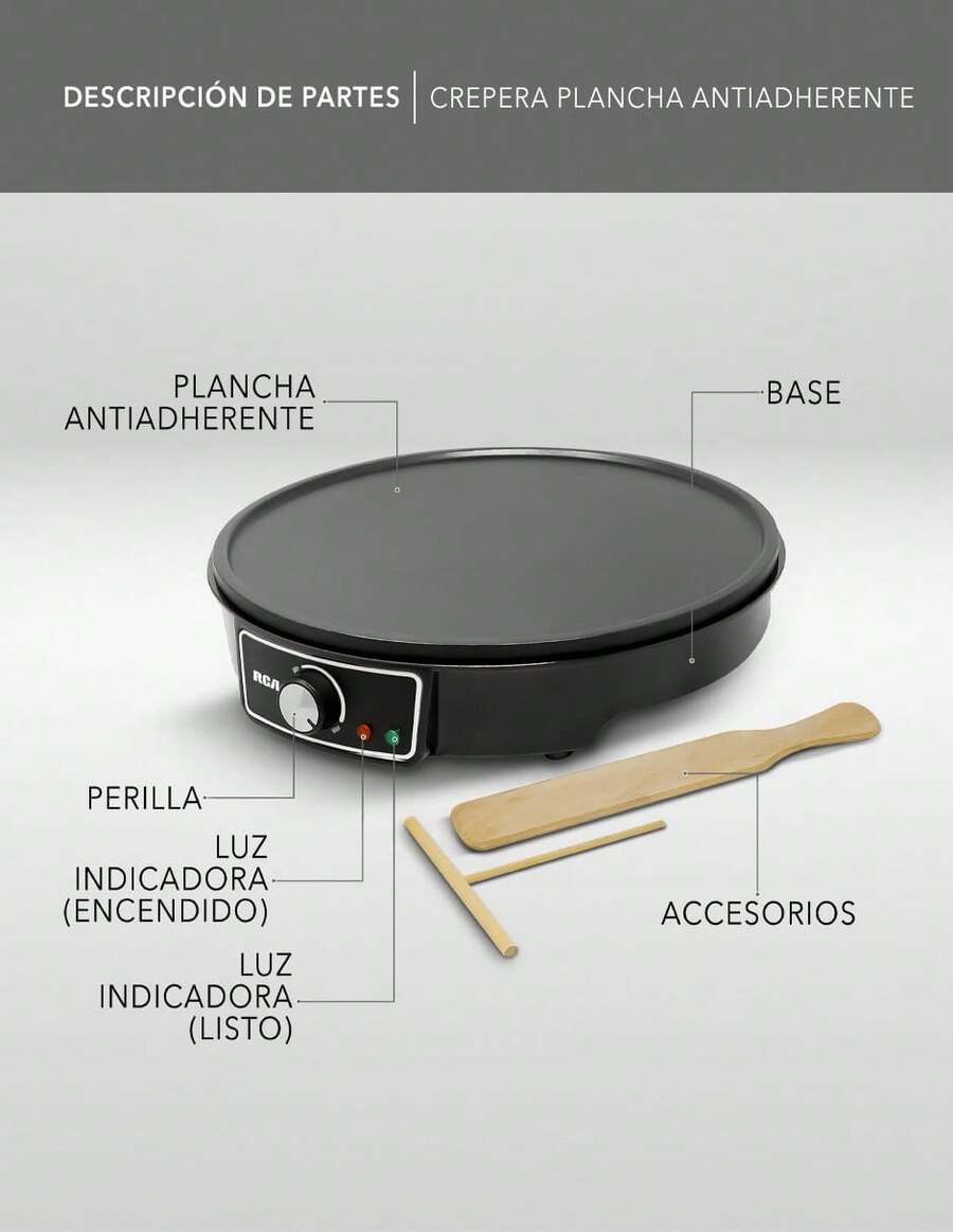 Crepera Plancha