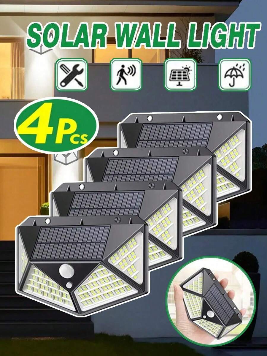 lámparas solares impermeables
