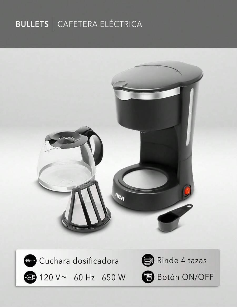 RCA Cafetera Eléctrica RC-CAF1