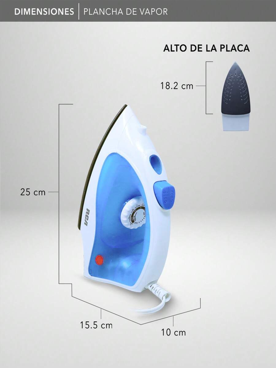 Plancha de Vapor