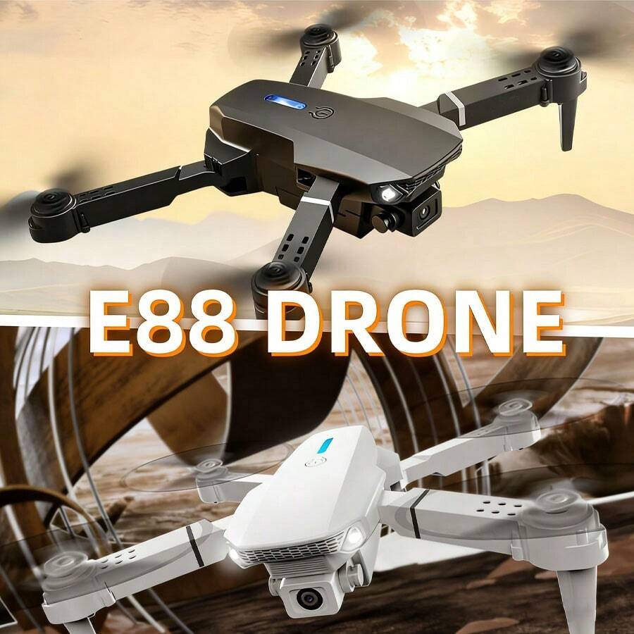 Drone - Plegable y portátil con 2 cámaras y control remoto