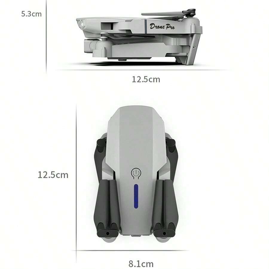 Drone - Plegable y portátil con 2 cámaras y control remoto