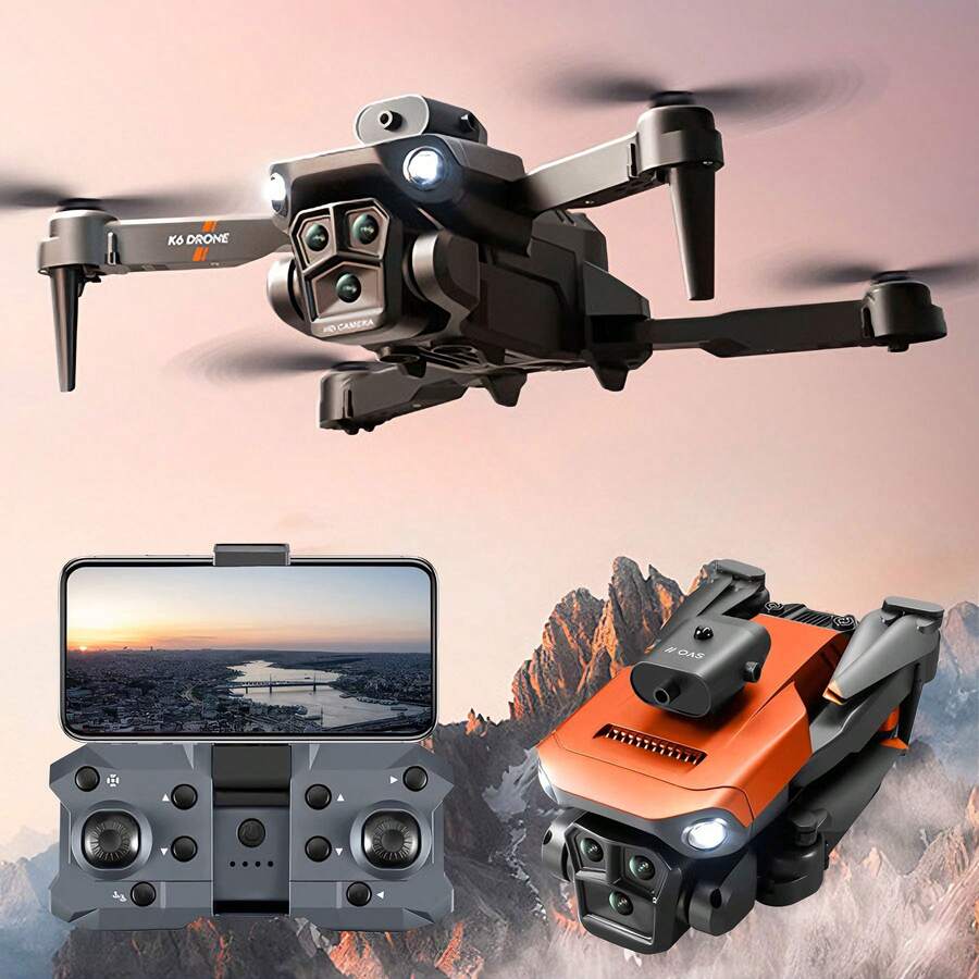 Dron plegable profesional con control remoto