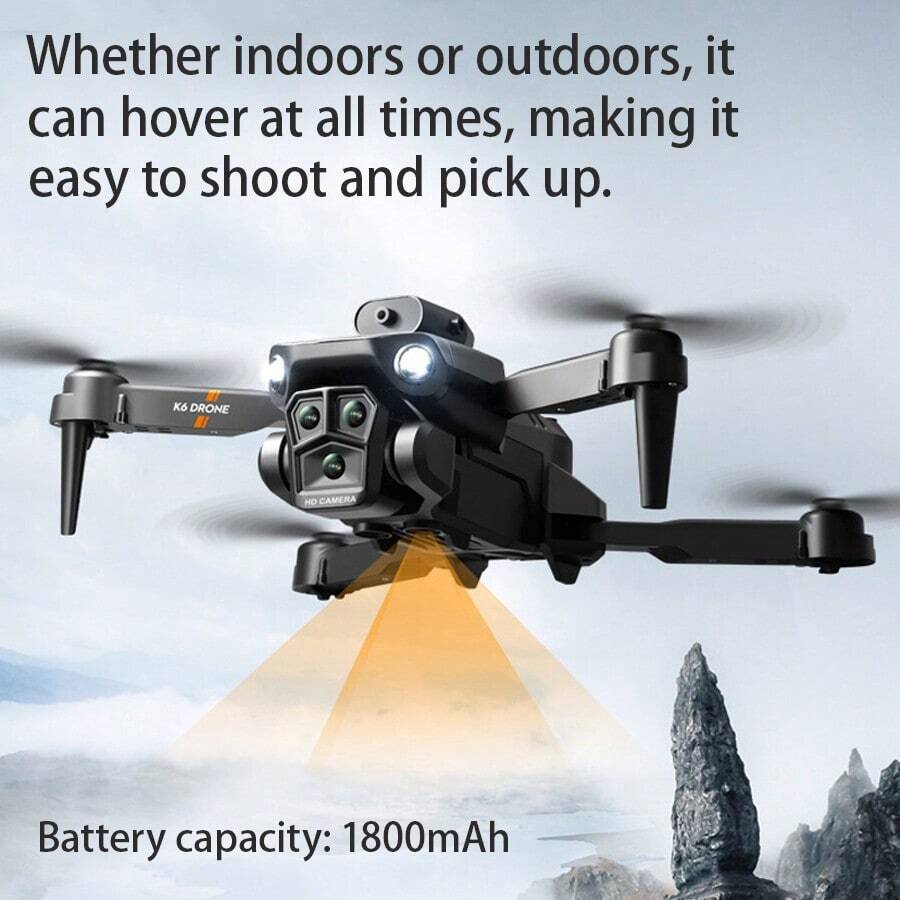 Dron plegable profesional con control remoto