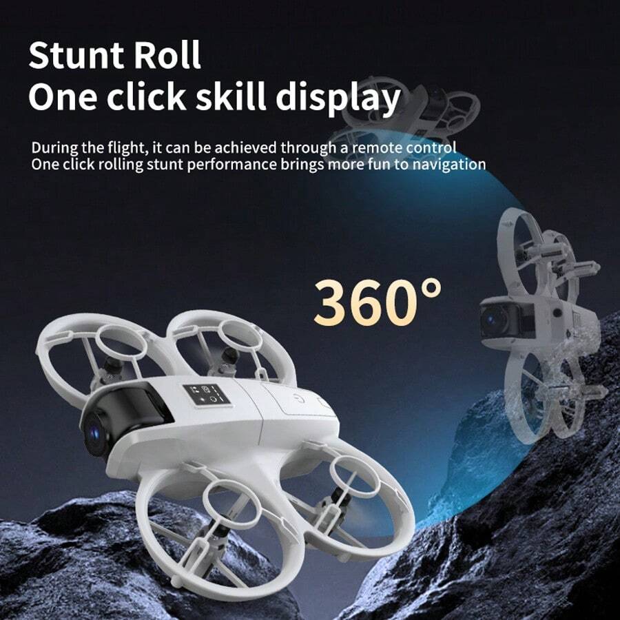 Drone de cámara dual