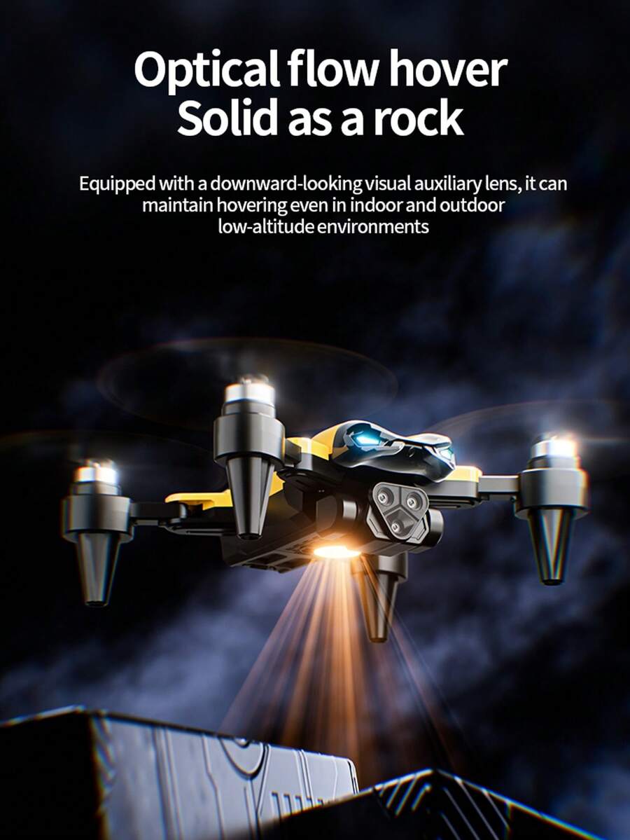 Drone de alta definición con tres cámaras