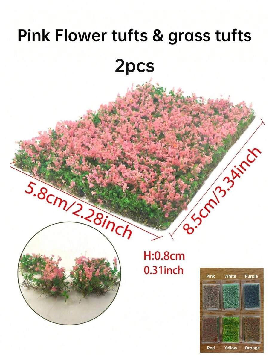 1 caja de Conjunto de flores artificiales