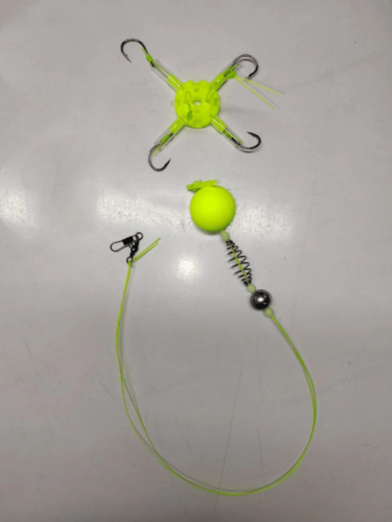 4 piezas de anzuelos de pesca anti-enganches
