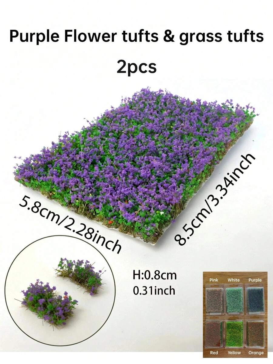 1 caja de Conjunto de flores artificiales