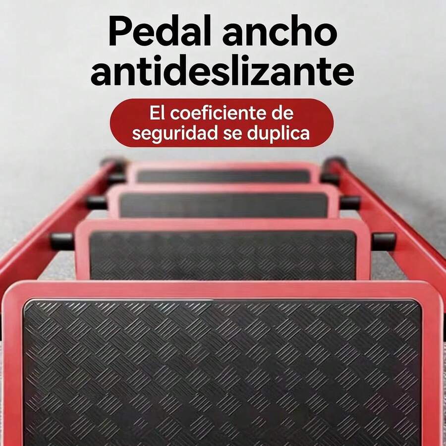 Escalera Plegable Antideslizante de 3/4/5 Peldaños con Asa