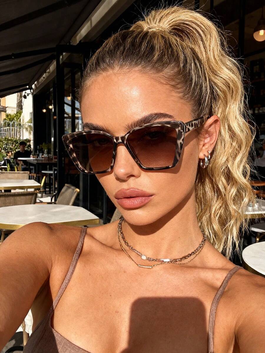 Gafas de moda de ojo de gato para mujer