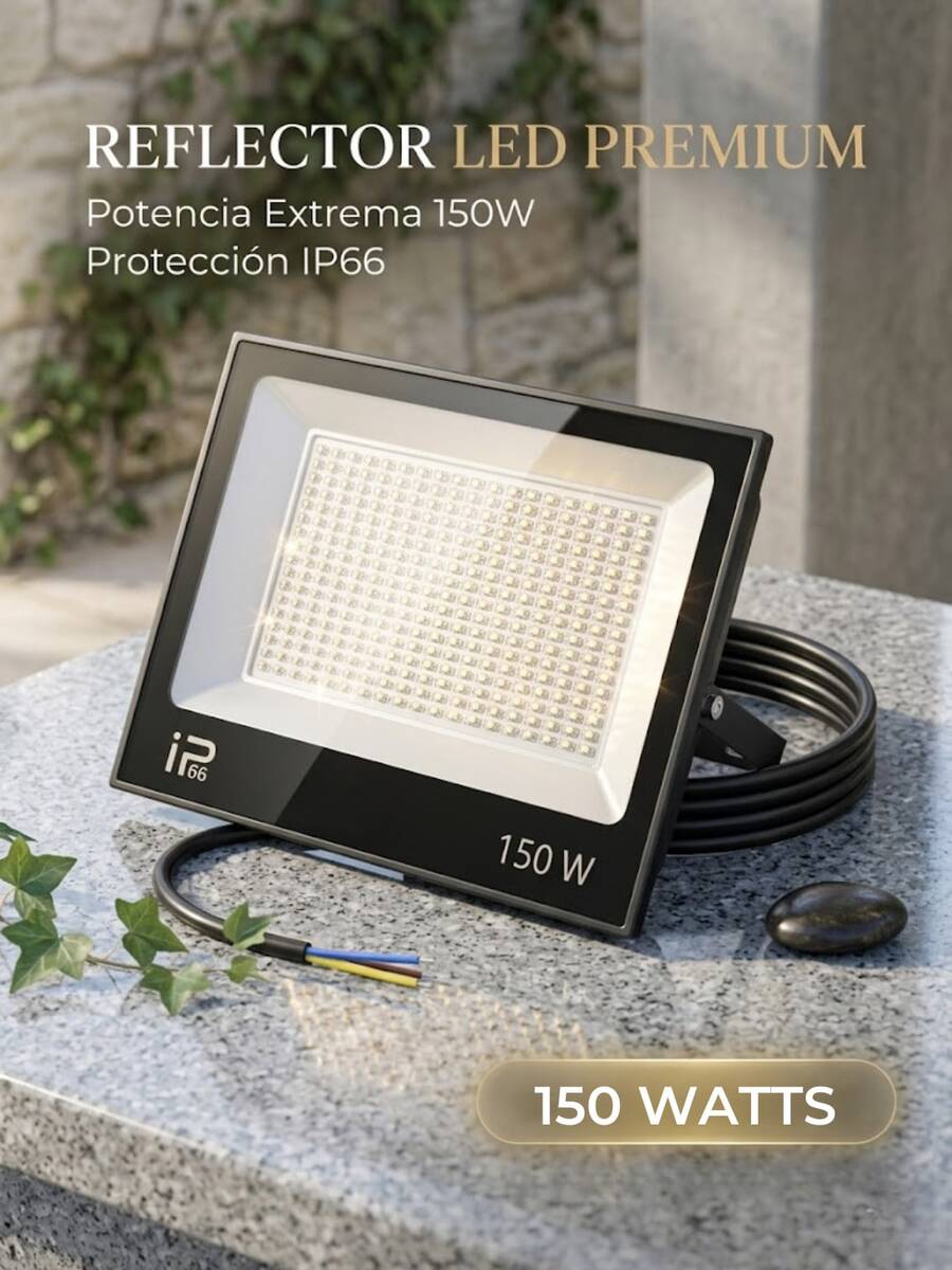 Reflector LED Ajustable de 150w con Grado de Protección