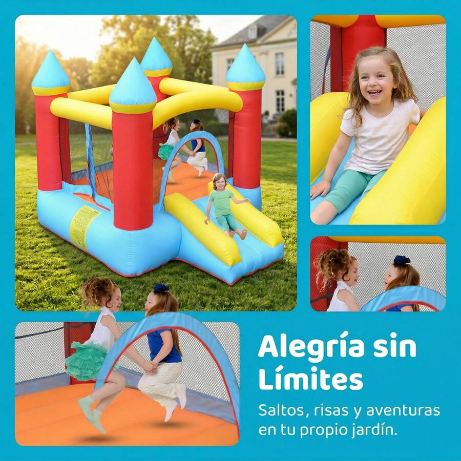 Gran castillo inflable