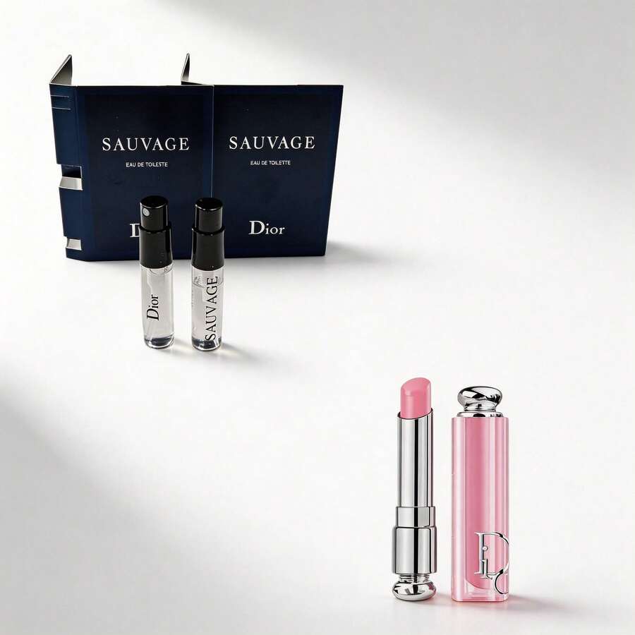 Dior Addict Lip Glow Balm +Dior Sauvage Perfume