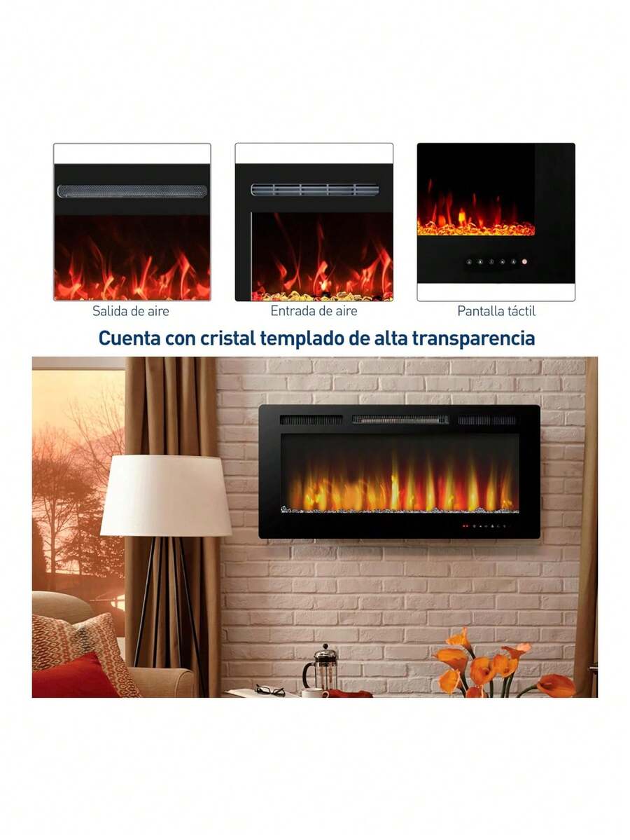 Chimenea Eléctrica Empotrable